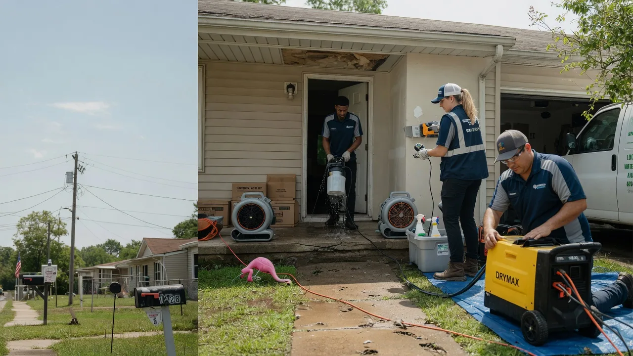 Storm Damage Water Removal in Burtonsville, MD near me